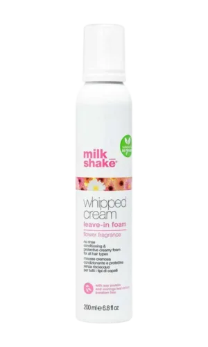 MilkShake whipped cream flower